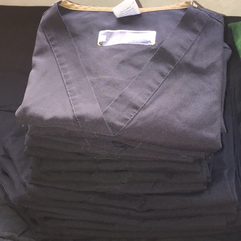 Scrub pants and tops!